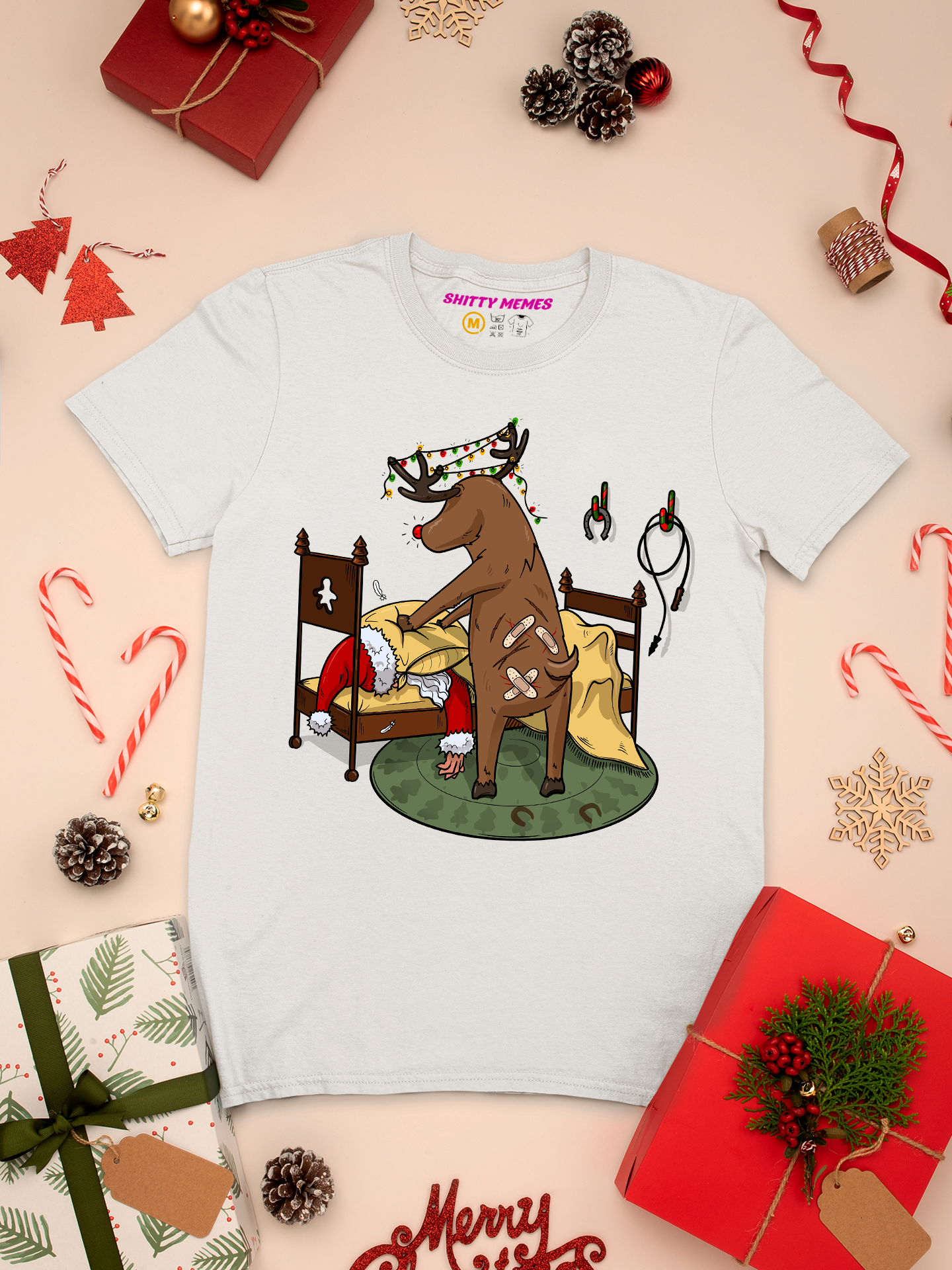 He was very bad Santa... T-Shirt