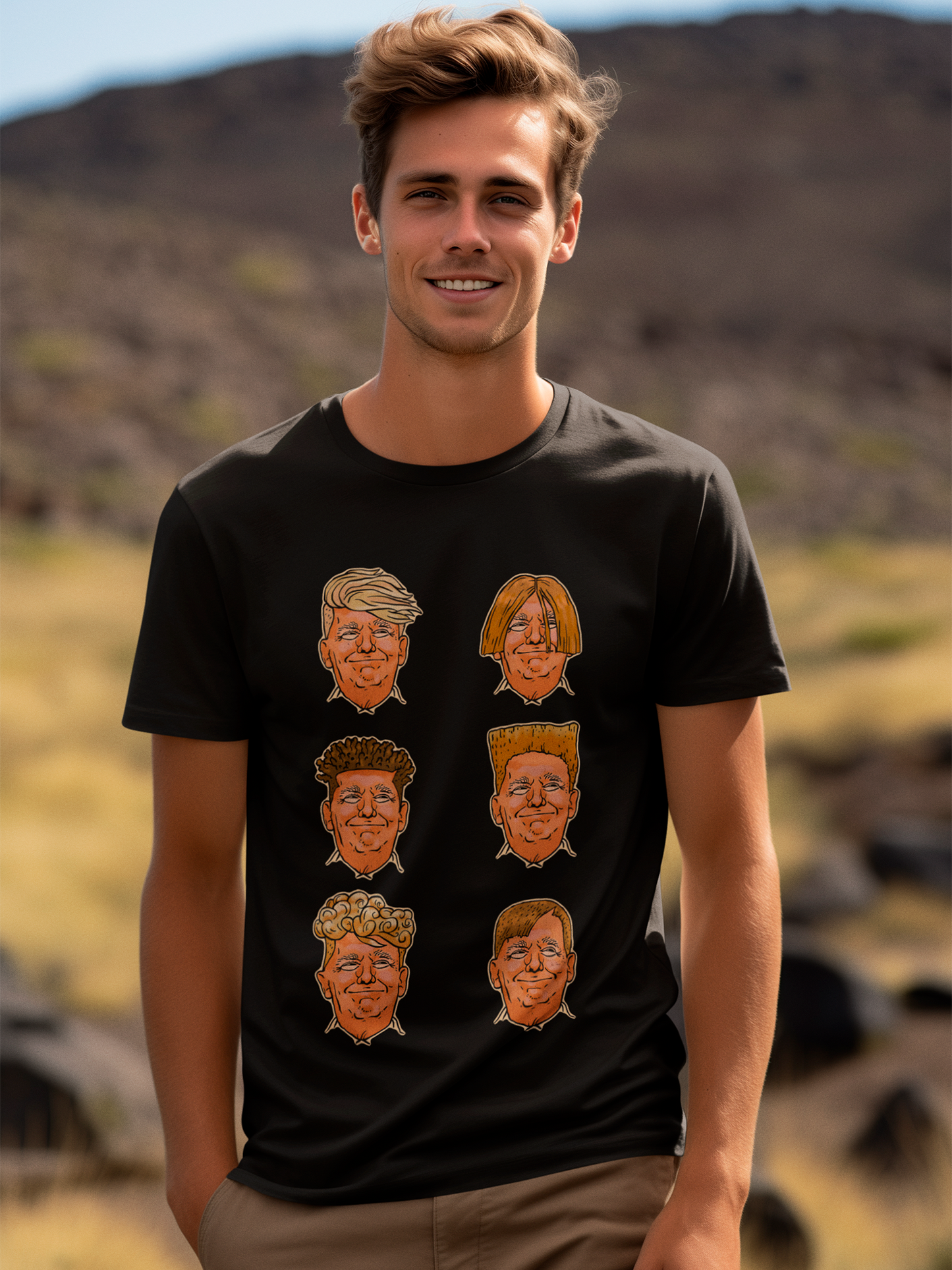 Donald Trump choosing new hairstyle T-Shirt