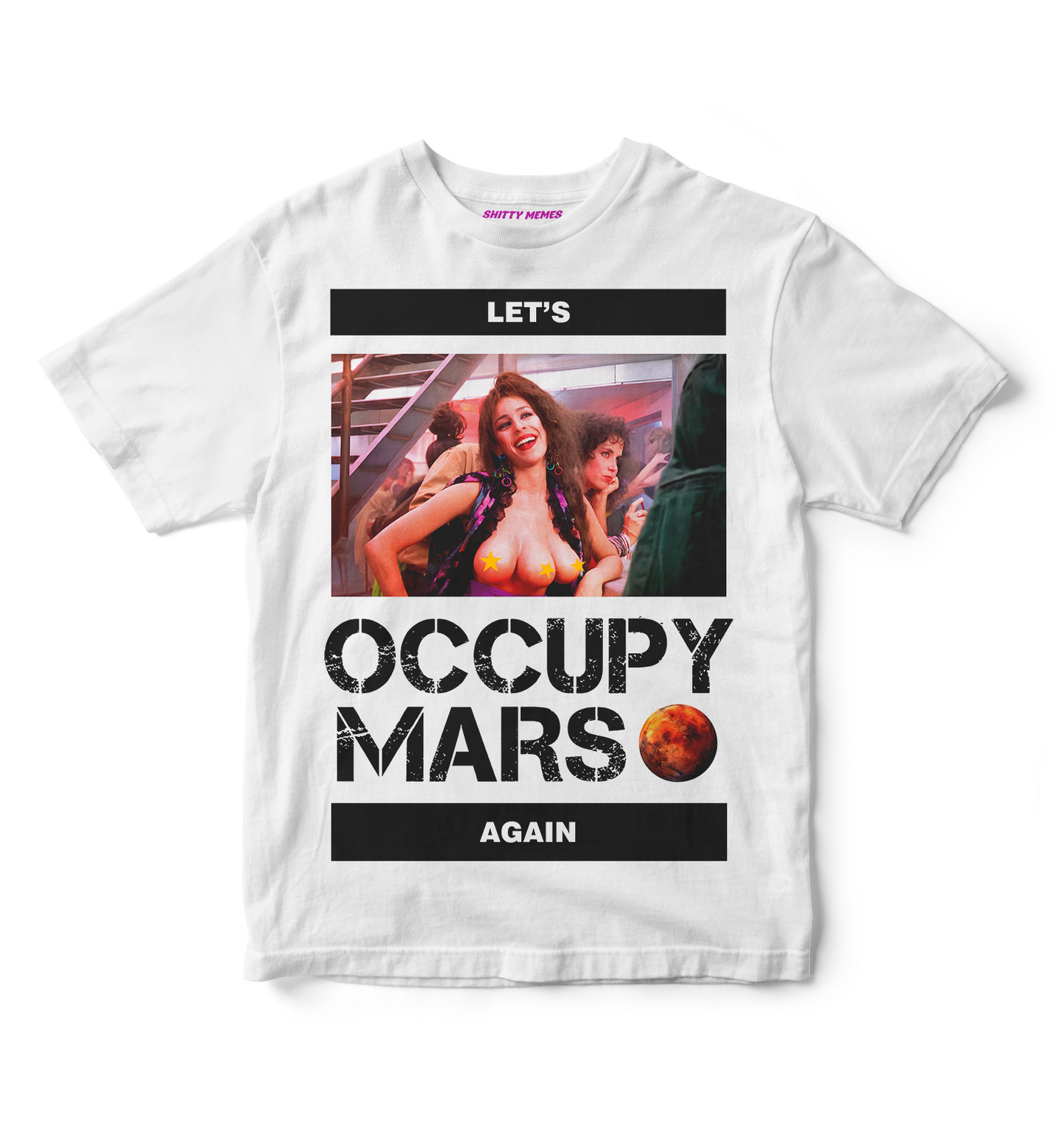 Let's Occupy Mars Again T-Shirt