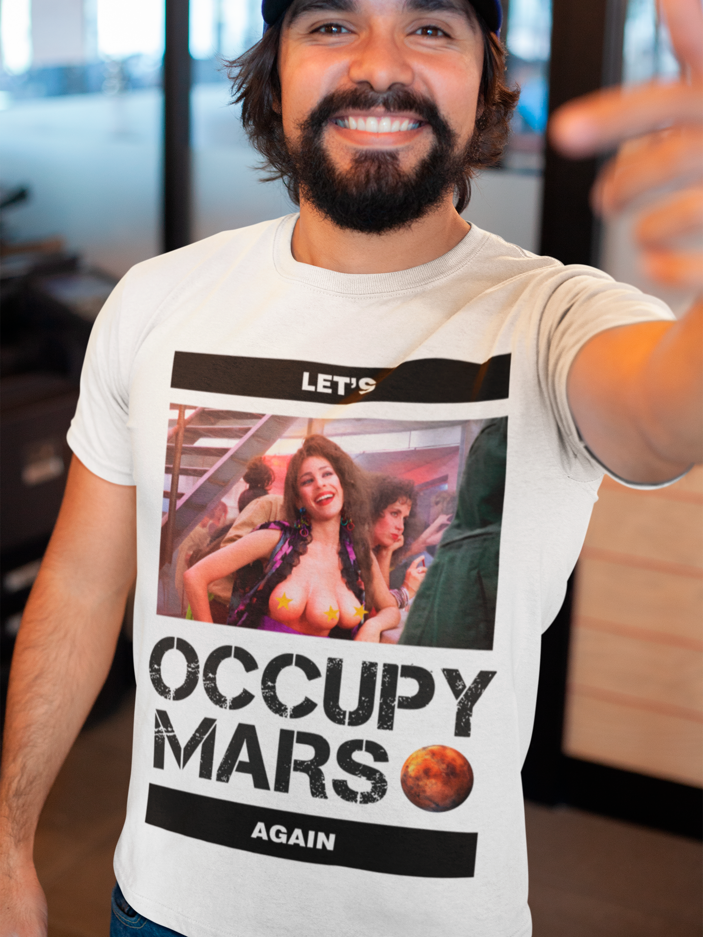 Let's Occupy Mars Again T-Shirt