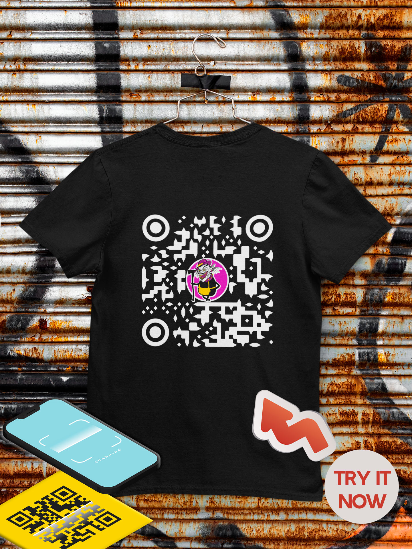 Personalized QR code T-Shirt
