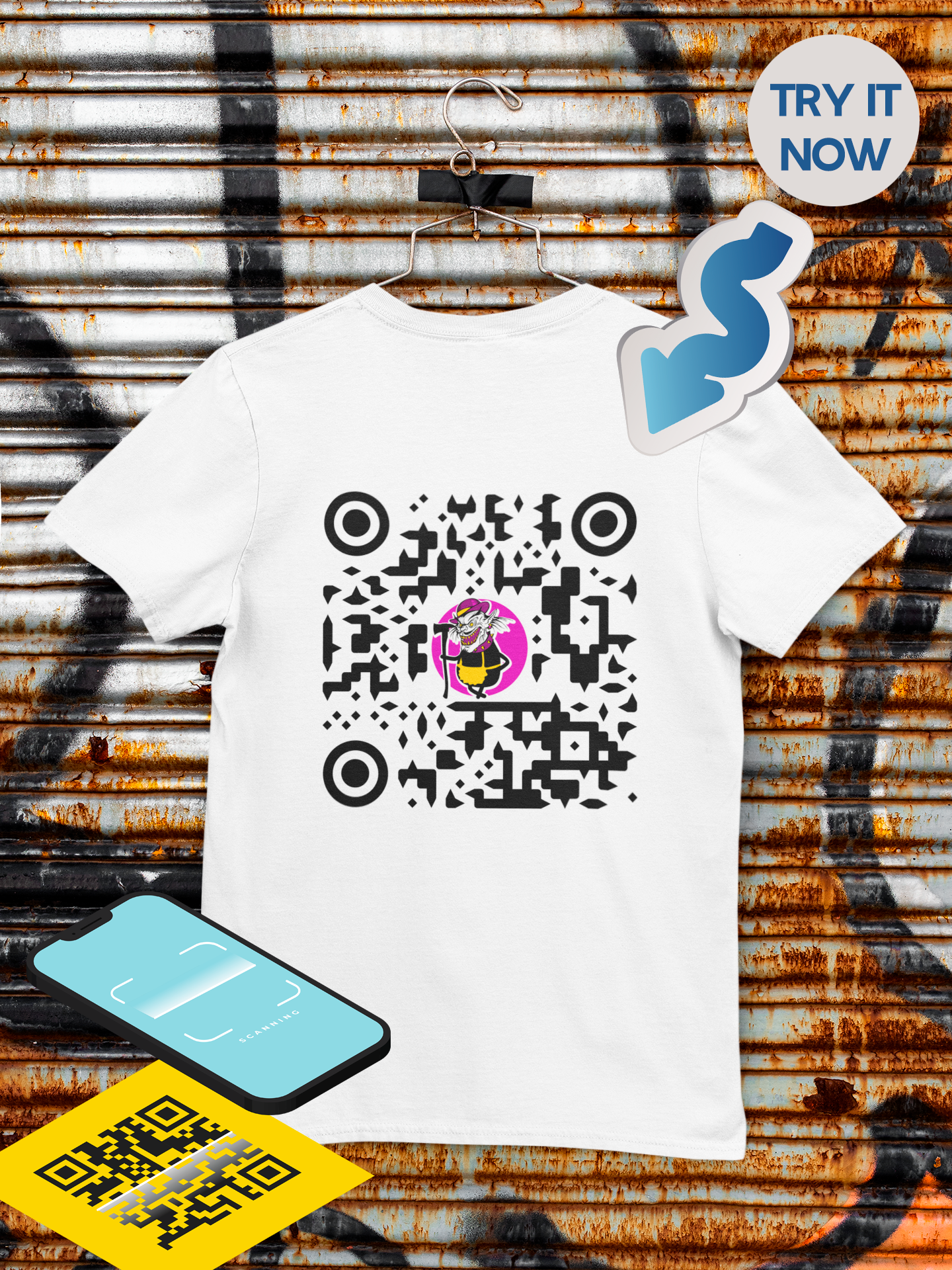 Personalized QR code T-Shirt